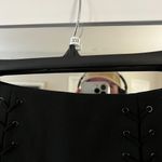 Tibi 333  Black Lace Up Trouser Size 4 Color Black Photo 2