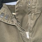 Austin Clothing Co Army Green Olive Modest Cotton Chino Shorts Pockets Size 8 Photo 4