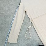 Vince  Belted Cotton-blend Midi Turtleneck Sweater Dress In Neutral Photo 11