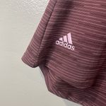 ADIDAS Novelty Polo Shirt Size Small Quiet Crimson NEW Golf Short Sleeve Active Red Photo 3