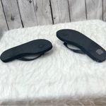 Coach Amel Flip Flop Sandals Gingham Black White Bow 5 Everyday Retro Casual Photo 10