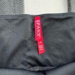 Spanx  Black Faux Leather Pebbled LeggingsSize Large Photo 3