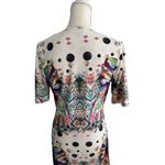 TANGO MANGO Multicolor Butterfly Short Sleeve Dress Size XS/S Photo 3