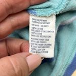 American Eagle Y2K Henley Polo Baby Tee Women's Large Green Preppy Bella Elena Photo 5