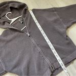 Sweaty Betty Organic Cotton Wimbledon Mesh Full Zip Crop Hoodie Purple (XSmall) Photo 7