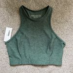 Outdoor Voices NWT  Athena Crop Top in Hunter Green Size Small Sports Bra Photo 1