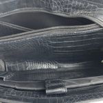 BEIS  The Work Tote Large Black Croc Faux Vegan Leather Crosbody Strap Tote Bag Photo 8