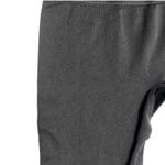 Set Active Seamless Leggings Women's Medium Black Ribbed High Waist Logo EUC Photo 4