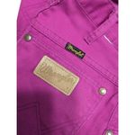 Wrangler Vintage Magenta Cowgirl Jeans High Rise Womens 27 Long Tall Pink Purple Photo 3