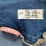We The Free Free People CRVY Blue Denim High Rise Flare Jeans Photo 7