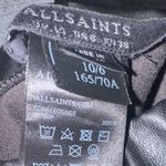 ALLSAINTS  Cora High Rise Faux Leather Leggings Size 6 Bodycon Skinny Deep Waist Photo 13