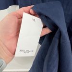 MM.LaFleur NWT M.M. Lafleur Melissa Stretch Linen Shirt Dress‎ in Blueberry Size 6 Photo 12