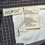 White Stag Vintage 90s High Waist Plaid Pants Photo 4