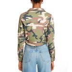 Cinq à Sept  Camo Cropped Jacket Photo 2