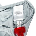 EXPRESS  Body Contour Grey Sleeveless V-Neck Bodysuit Thong Size Small Photo 5