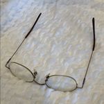 Classic gold Oval Eyeglasses vintage Photo 1