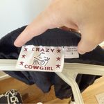 Crazy Cowgirl Western Black Skirt Sz S Photo 3