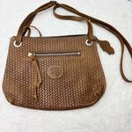 Roots  Brown leather Woven crossbody Bag‎ Photo 1
