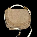 Cynthia Rowley Cynthia ROWELY FELIX LINEN FRINGE CROSSBODY Photo 1
