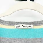 Mark & Spencer Autograph Womens Fall Striped Knit 100% Cashmere Sweater Size 8 Photo 1