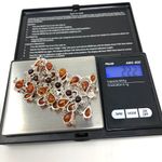 Sterling Silver Baltic Amber,  lace bracelet, 22.2g Photo 12