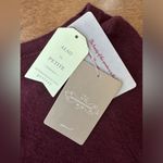 Anthropologie - Angel of the North Women’s Small Plum Sweater Photo 5