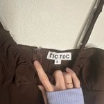 Tic Toc  Brown Milkmaid Corset Bodycon Mini Dress Photo 3