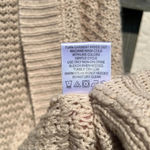 JJ basics ✅ 3/$10 Imperfect cardigan open front crochet neutral cardigan size small Photo 8