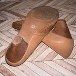 Size 7 Nurture Brown Leather High Heels Kitten Pumps Photo 6