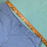 Gloria Vanderbilt capris periwinkle blue 2 front pockets button zip size 12 Photo 6