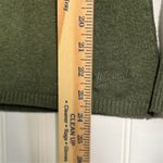 Woolrich  Sweater Womens Medium Green Turtleneck Ribbed Yoke Wool Blend Gorpcore Photo 5