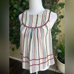 Madewell Rickrack Swing Tank top in Stripe | XS Photo 4