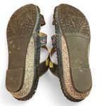 L'ATISTE L'Artiste Spring Step Sandals Charlotte Floral Embellished Slip On Wedge Size 37 Photo 2