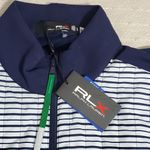 Ralph‎ Lauren Rlx Golf Ralph Lauren Quilted Hybrid Zip Jacket. Size: XL Blue Photo 12
