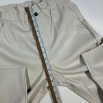 ZARA EUC High Waisted Faux Leather Paper Bag Waist Pants Trousers Women's Size 4 Photo 5