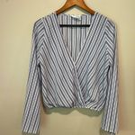 Sadie and Sage  blue and white blouse  Photo 0