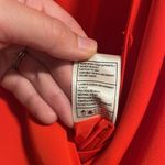 Cupcakes and Cashmere  Orange Long Sleeve Romper Size Small Photo 5