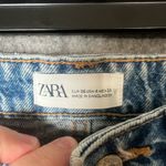 ZARA Woman Size 4 button fly cutoff denim shorts Photo 2