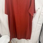 ASOS Women’s 24 Rust Orange Tshirt Maxi Dress New Photo 5