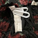 Stradivarius Tulle Floral Midi Skirt Medium Photo 3