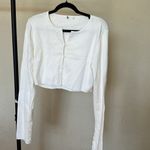 House Of CB  'Eloise'‎ Ivory Cropped Cardigan NWOT size XL Photo 3