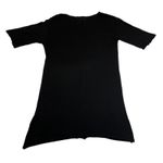 Knomadik by Daniel Patrick Crewneck Tunic Top Size Small NEW Cotton Minimalist Black Photo 1