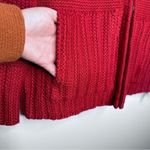 The Territory Ahead  Women’s Red Wool Blend Sweater Size XL Photo 3