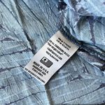 Free People Sandrine Rose by Women's Blue Tropical Western Short Sleeve Shirt XS Photo 6