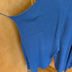 Cousin Earl Blue Hemp Cotton V Neck Wide Leg Jumpsuit Wide Leg L Size L Photo 4