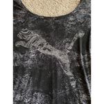 Puma women’s medium thin black athletic top Photo 2