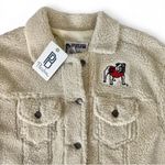 Pressbox University of Georgia/UGA  Sherpa/Fur Jacket Photo 1