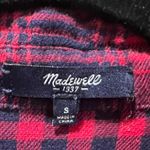 Madewell Flannel Ex Boyfriend Shirt Albion Plaid Photo 5