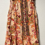 Free People Floral Tank Top - Pink and Orange Photo 0