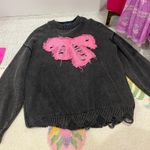 Aelfric Eden Black/pink bow sweater alfric eden  Photo 0